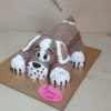 Торт-собачка без мастики ТД062