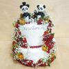 Свадебный торт с пандами СТ068