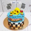 Торт на день рождения хот вилс МТ149