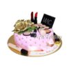 Торт с косметикой и розой ТД037