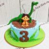 Торт хороший динозавр ТД255