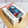 Торт Айфон в коробке с фотопечатью и мастикой ТД619