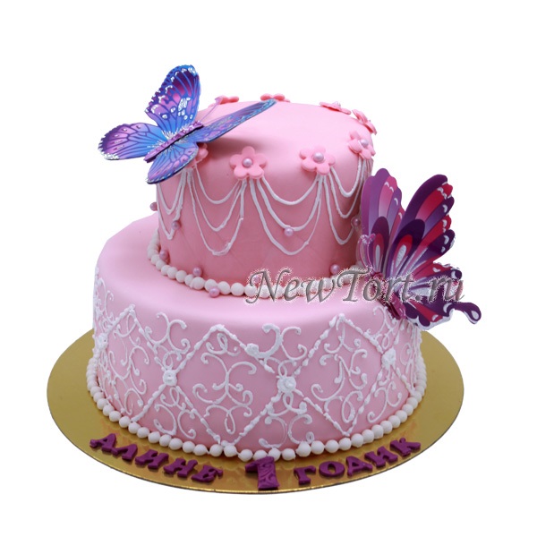 Purple butterfly cake  Торт, Праздничные торты, Многоярусные торты