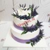 Свадебный торт - лебединое озеро СТ334