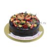 Шоколадный торт с ягодами ТЯ024