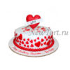 Торт Love на Валентинов день ВТ016