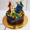 Торт Лего ниндзяго и эмэмденс МТ231