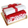 Торт коробка с сердечками ТЖ448
