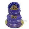 Торт корона с розами ТЖ434