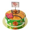 Торт баскетбольная стойка и форма ТС061