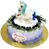 Торт принцесса Селестия с голубикой МТ283