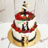 Свадебный торт - вместе навсегда СТ223