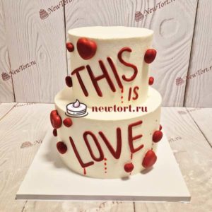 Сввадебный торт "Love Is Sweet" СТ262