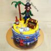 Торт пират на необитаемом острове