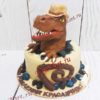 Прикольный торт с динозавром ДТ261