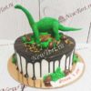 Торт с динозавром и шоколадными конфетами ТД250