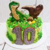 Торт динозавры и пряники ТД262
