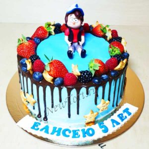 Торт ягодный на 5 лет