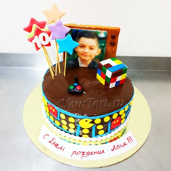Торт на 2 года мальчику (53 фото)