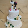 Свадебный торт с котятами СТ331