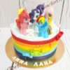 Радужный торт - Единорожка МТ318