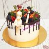 Свадебные торт жених и невеста СТ344