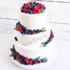 Свадебный торт с ягодами СТ314