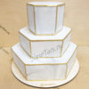 Свадебный торт шестиугольный СТ360