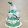 Свадебный торт с эвкалиптом СТ356