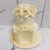Свадебный торт с цветами  СТ361