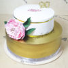 Торт с цветком для женщин ТЖ36