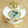 Торт для принцессы с фотографией ТД043