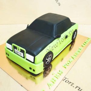 Торт черная машина 13 ТМ170