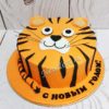 Новогодний торт "Веселый тигренок" с мастикой НТ119