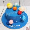 Торт космический для девочки ТД214