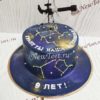 Торт космический с телескопом