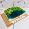 Желейный торт остров мечты ТЖ146