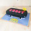 Торт в виде скейтборда для мальчика ТС032