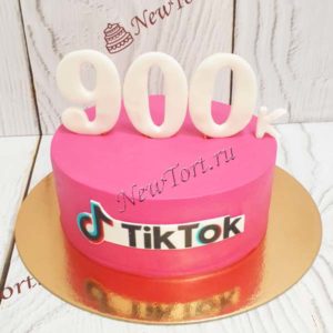 Торт для тик-токера