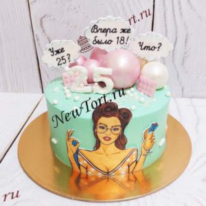 Торт для веселой девушки ТЖ210