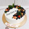 Торт "Минимализм" с ягодами и без мастики ТД568