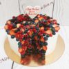 Торт "Ягоды в разрезе" с ягодами без мастики ТЖ309