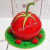Торт 3D "Сочная помидорка" с мастикой ТЖ508