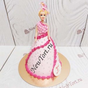 Торт "Barbie girl" в виде куклы ТД778