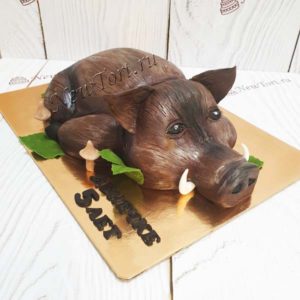 Торт "3D кабанчик" с виде животного ТД850