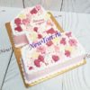 Торт "Розовая единичка" с фигурным шоколадом, безе и маршмеллоу ТГ237