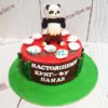 Торт "Настоящий Кунг-фу Панда" с фигуркой и восточным декором ТД984